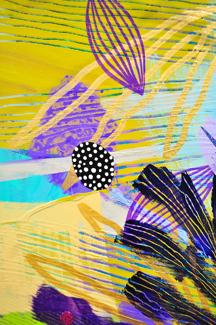 Reaching For The Light - Framed 49.5x31.5 on Canvas