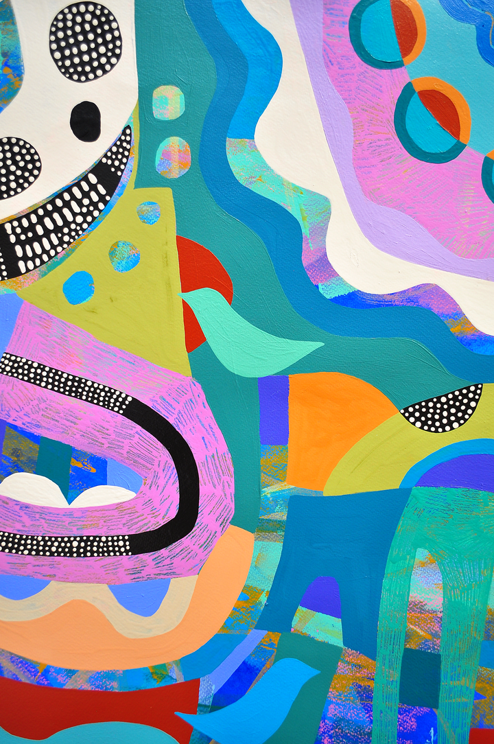 BLISS BEFORE DAWN - 32x40 ON PAPER
