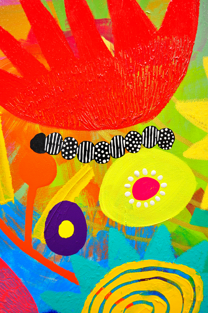 La Dolce Vita - FRAMED 49x49 on Canvas