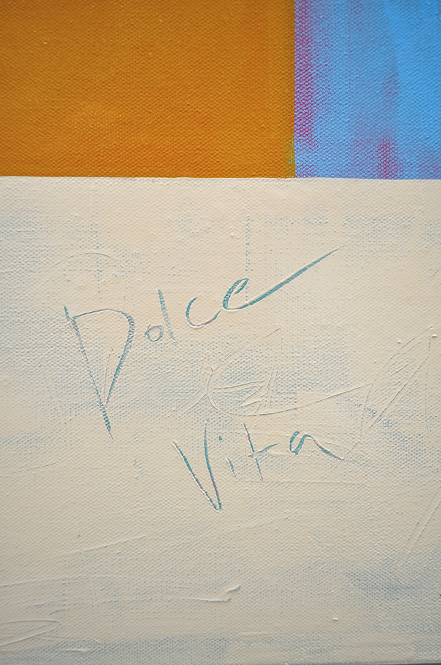 La Dolce Vita - FRAMED 49x49 on Canvas