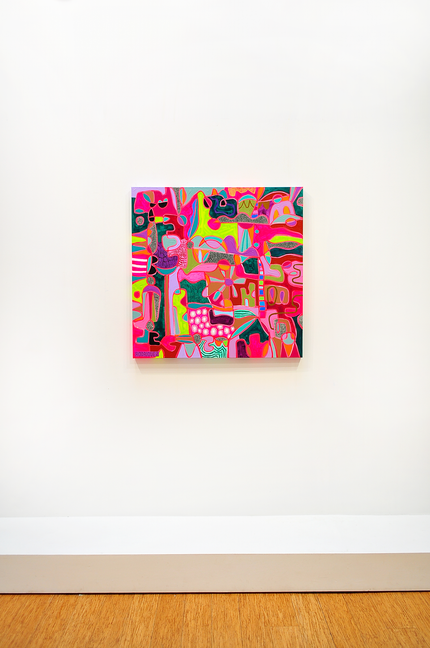 Bohemian Rhapsody - 36x36 on Canvas