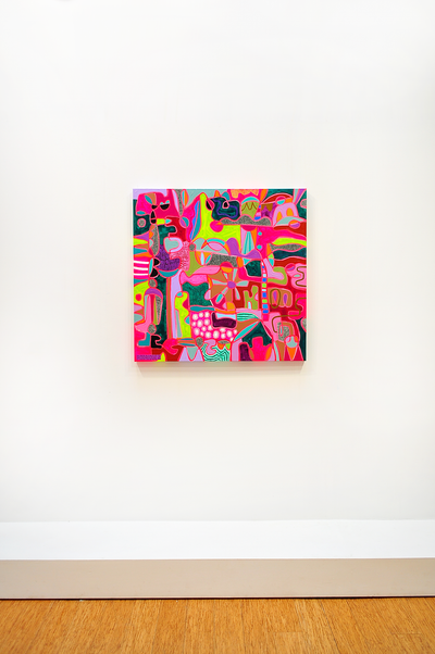 Bohemian Rhapsody - 36x36 on Canvas
