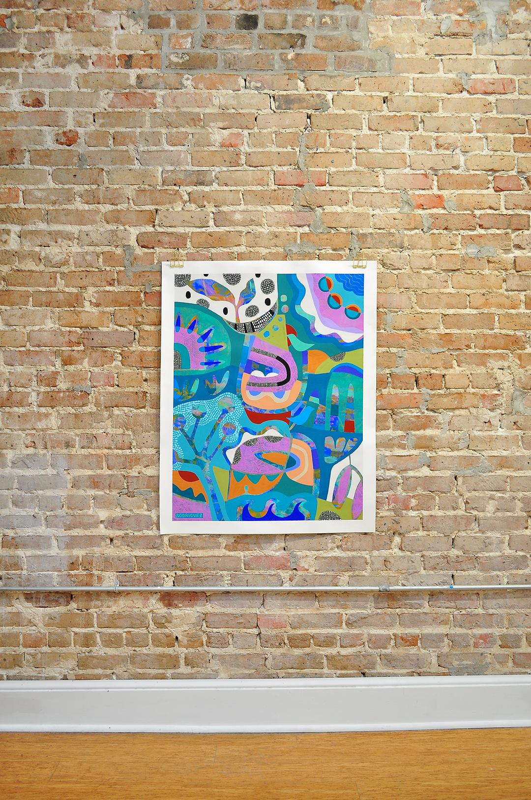 BLISS BEFORE DAWN - 32x40 ON PAPER