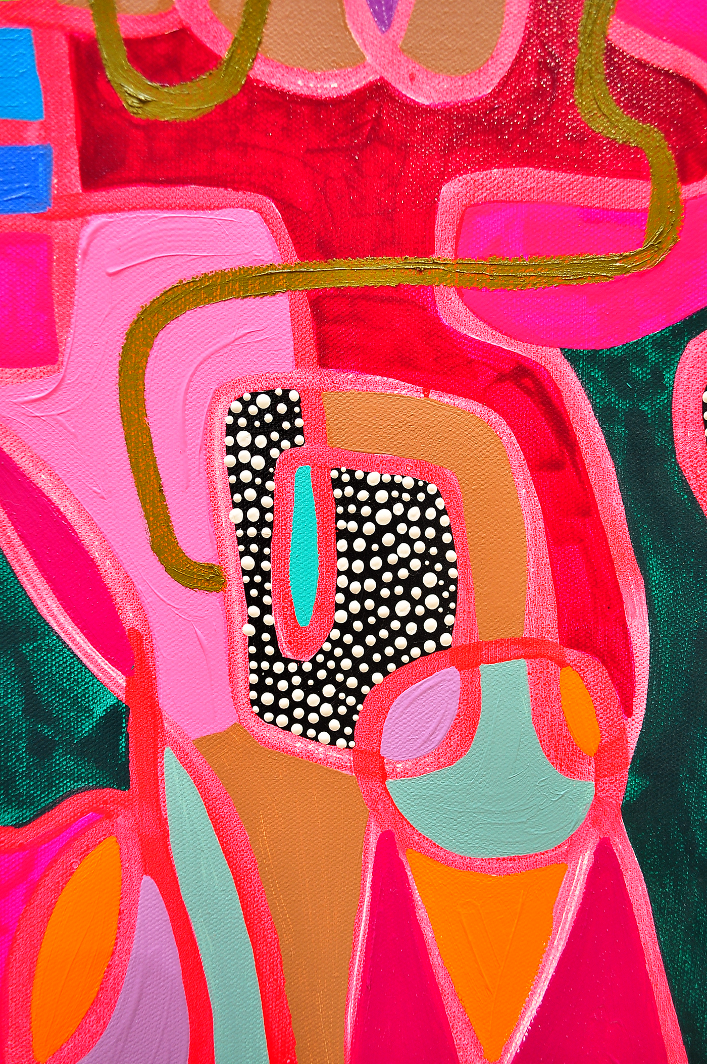 Bohemian Rhapsody - 36x36 on Canvas