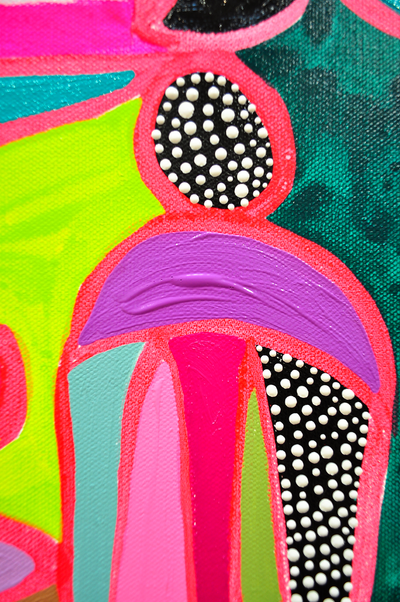 Bohemian Rhapsody - 36x36 on Canvas
