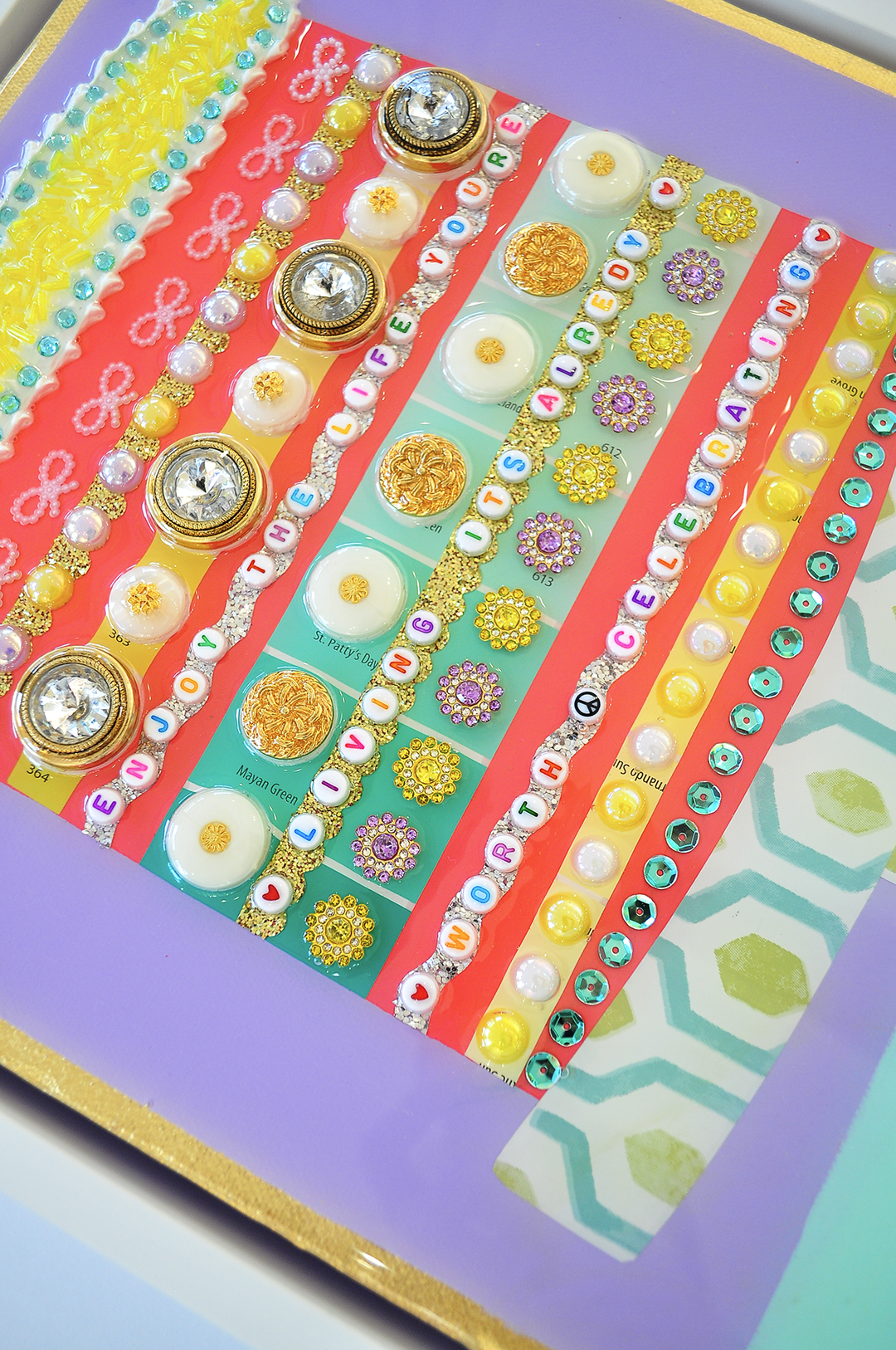 Already Worth Celebrating - 12.5 x 15.5 Framed Mixed Media on Canvas