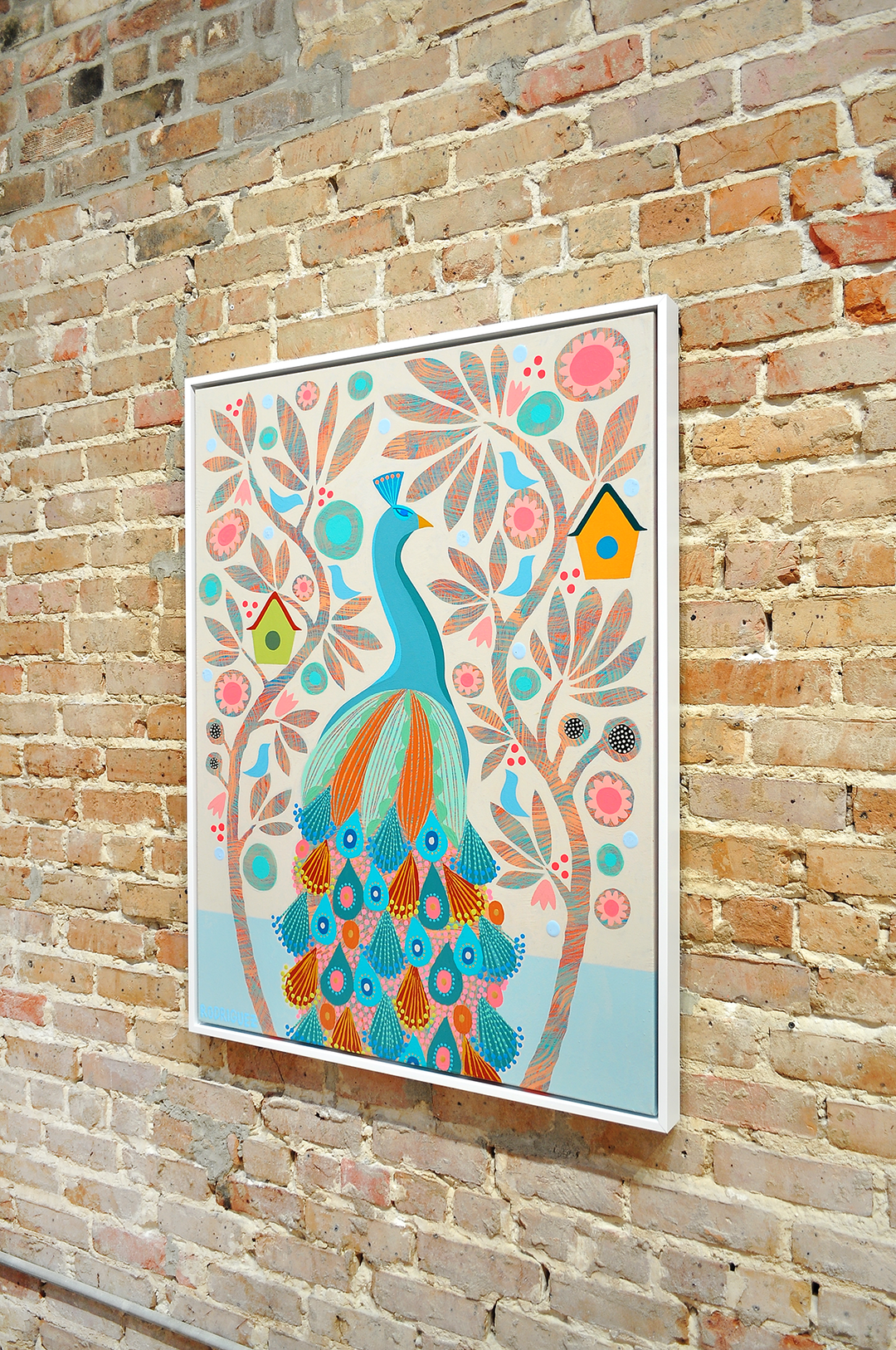 Delphine - Framed 31.5x41.5 on Canvas *NEW*