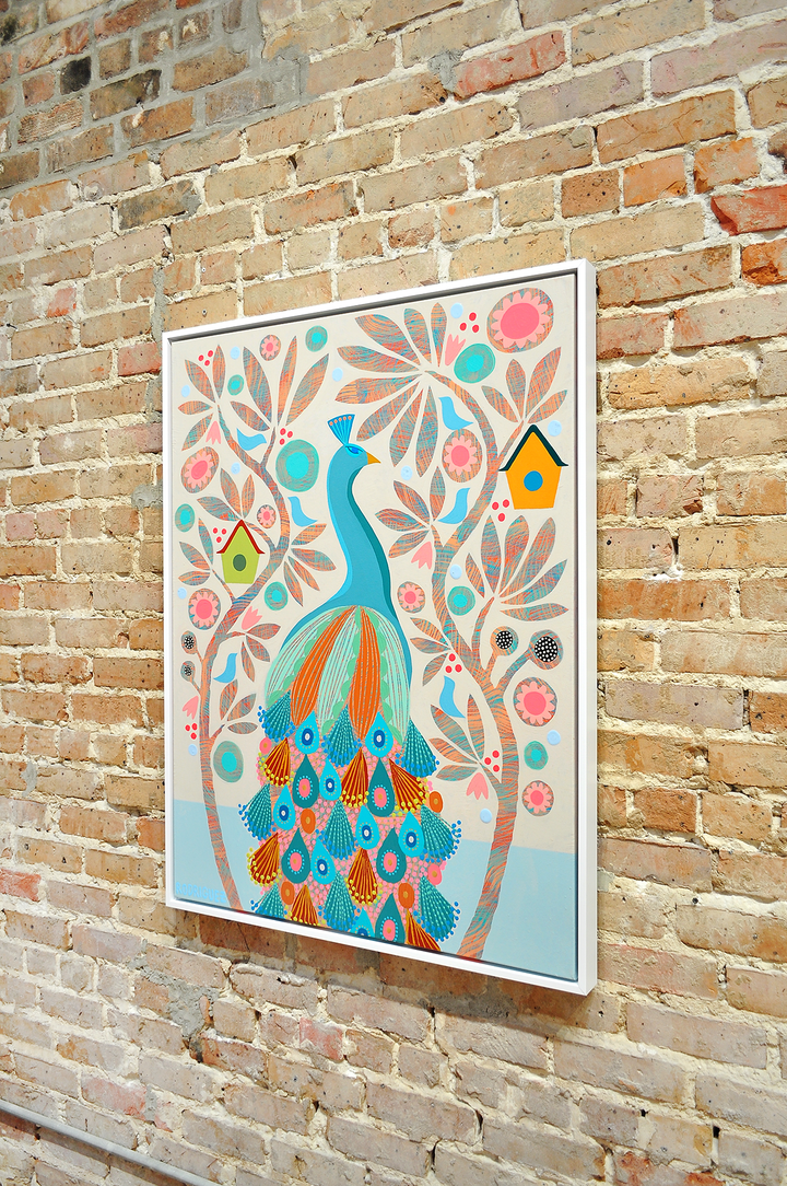 Delphine - Framed 31.5x41.5 on Canvas *NEW*