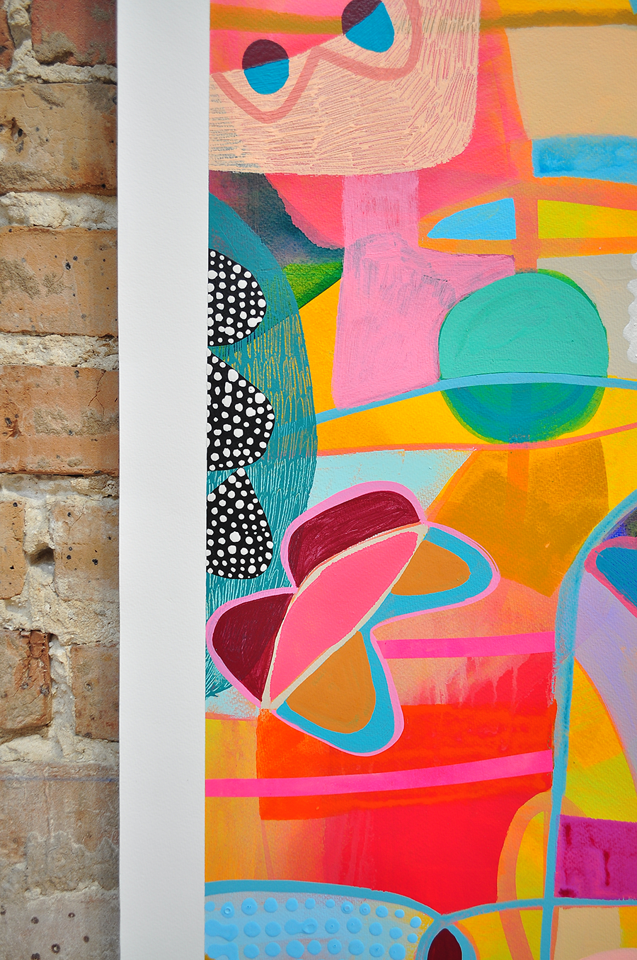 GOLDEN BLOSSOM - 32x40 ON PAPER