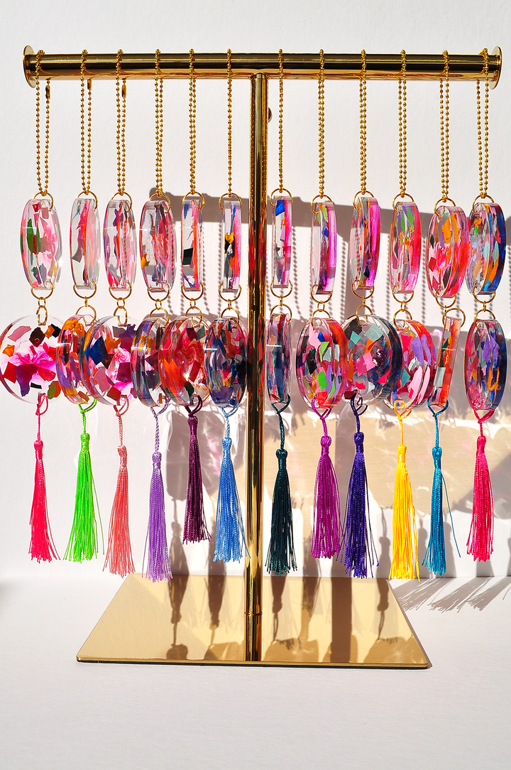 Light Catcher - Sky Blue Tassel