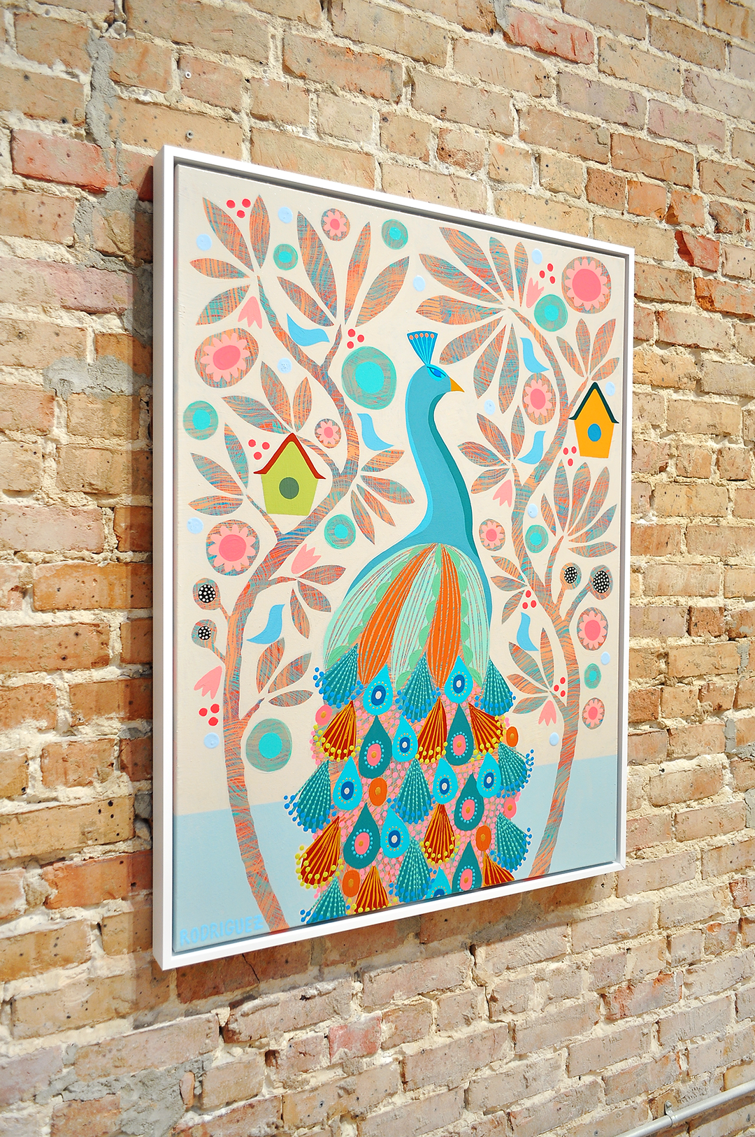 Delphine - Framed 31.5x41.5 on Canvas *NEW*