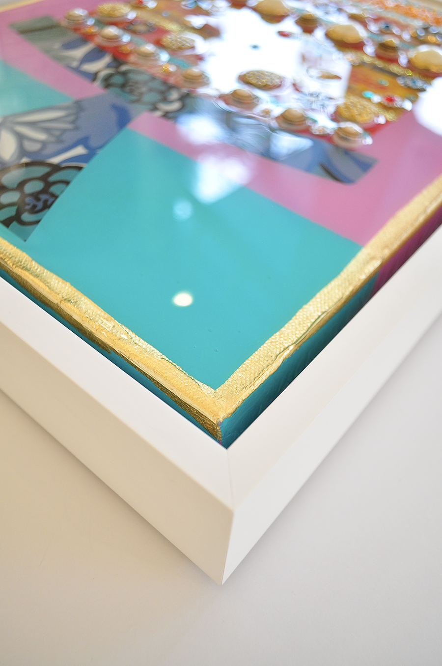 The Good Life - 12.5 x 15.5 Framed Mixed Media on Canvas