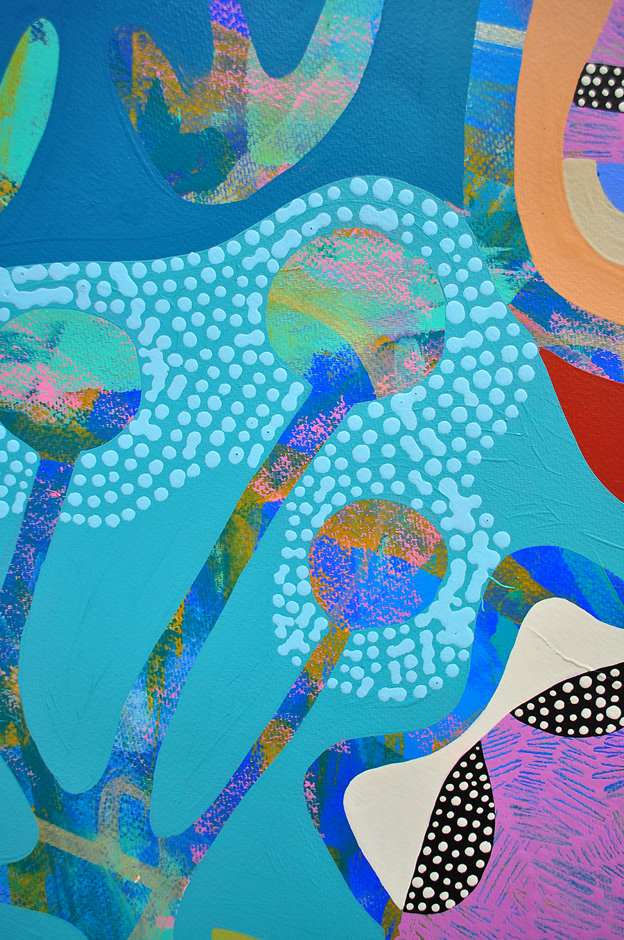 BLISS BEFORE DAWN - 32x40 ON PAPER