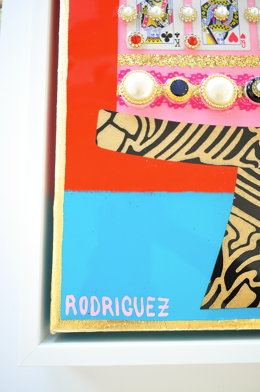 A Royal Celebration - 12.5 x 15.5 Framed Mixed Media on Canvas