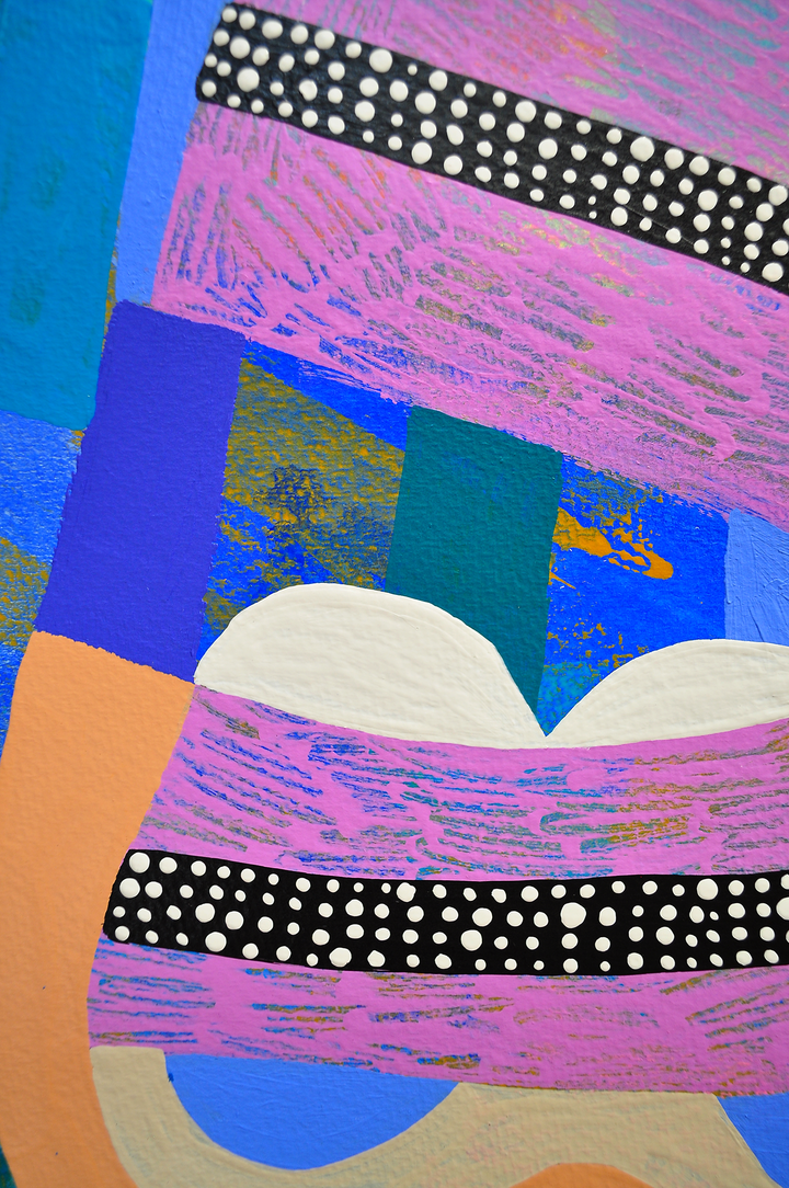 BLISS BEFORE DAWN - 32x40 ON PAPER