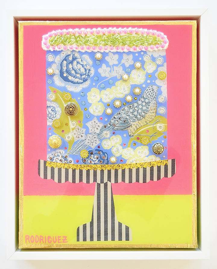 Heirloom Recipe - 12.5 x 15.5 Framed Mixed Media on Canvas