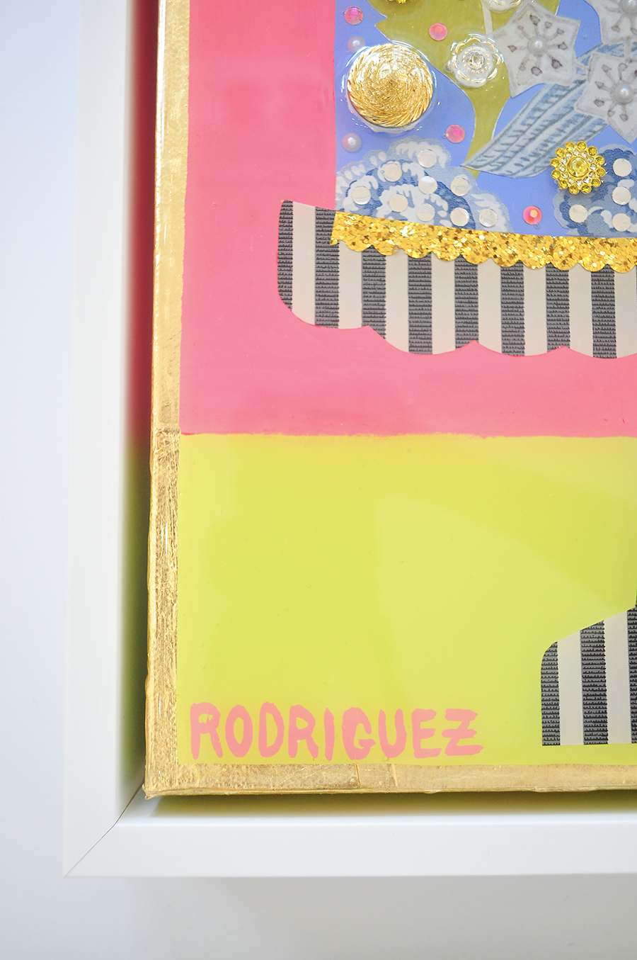 Heirloom Recipe - 12.5 x 15.5 Framed Mixed Media on Canvas