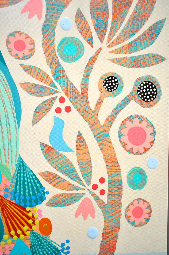 Delphine - Framed 31.5x41.5 on Canvas *NEW*