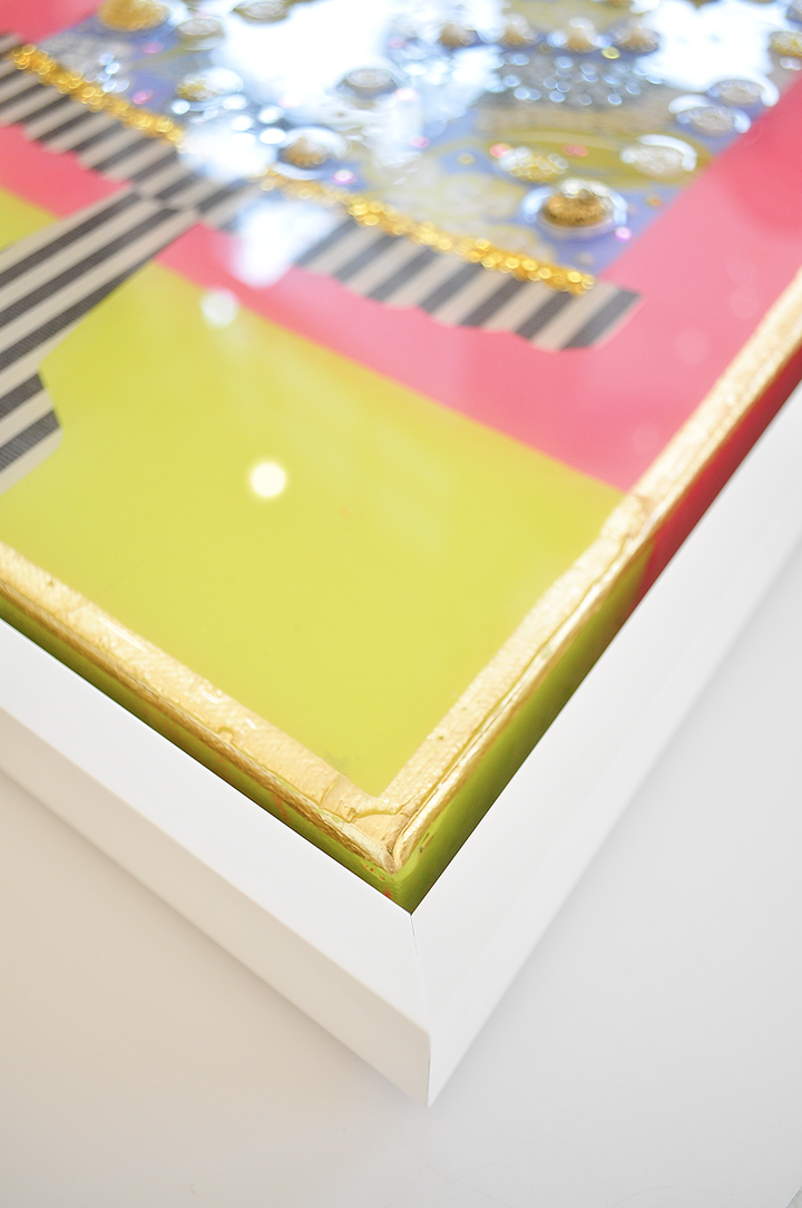 Heirloom Recipe - 12.5 x 15.5 Framed Mixed Media on Canvas