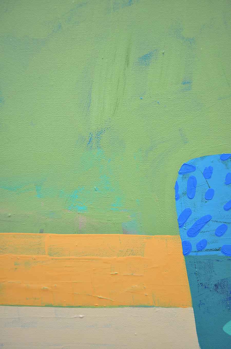 Simple Pleasures - FRAMED 48.5x48.5 on Canvas