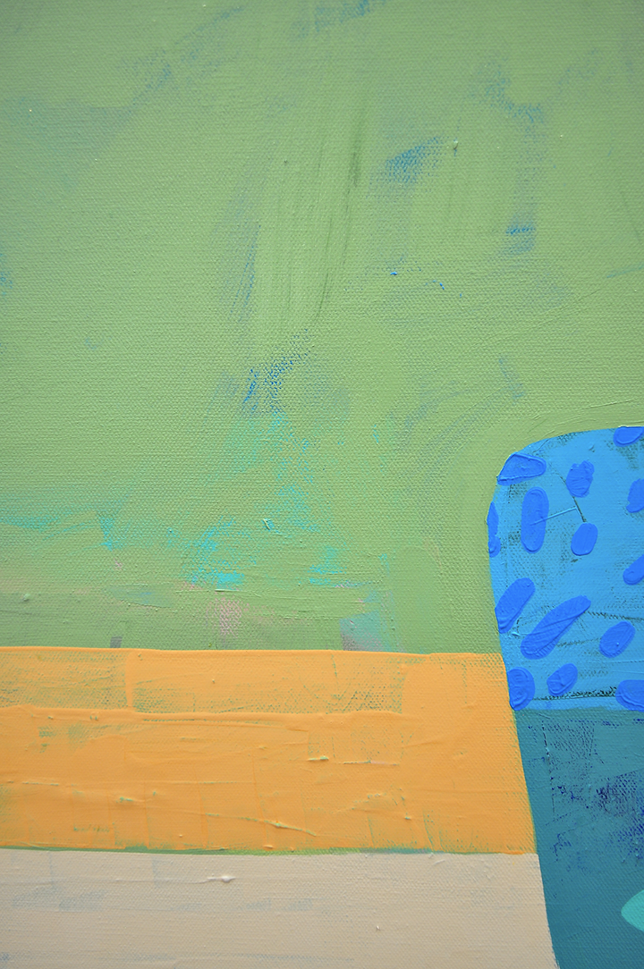 Simple Pleasures - FRAMED 48.5x48.5 on Canvas