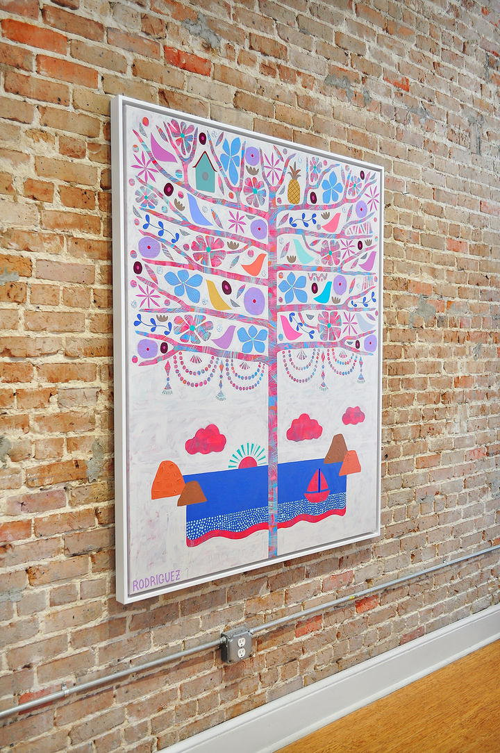 Oh Happy Day - Framed 62x50 on Canvas (Inquire)