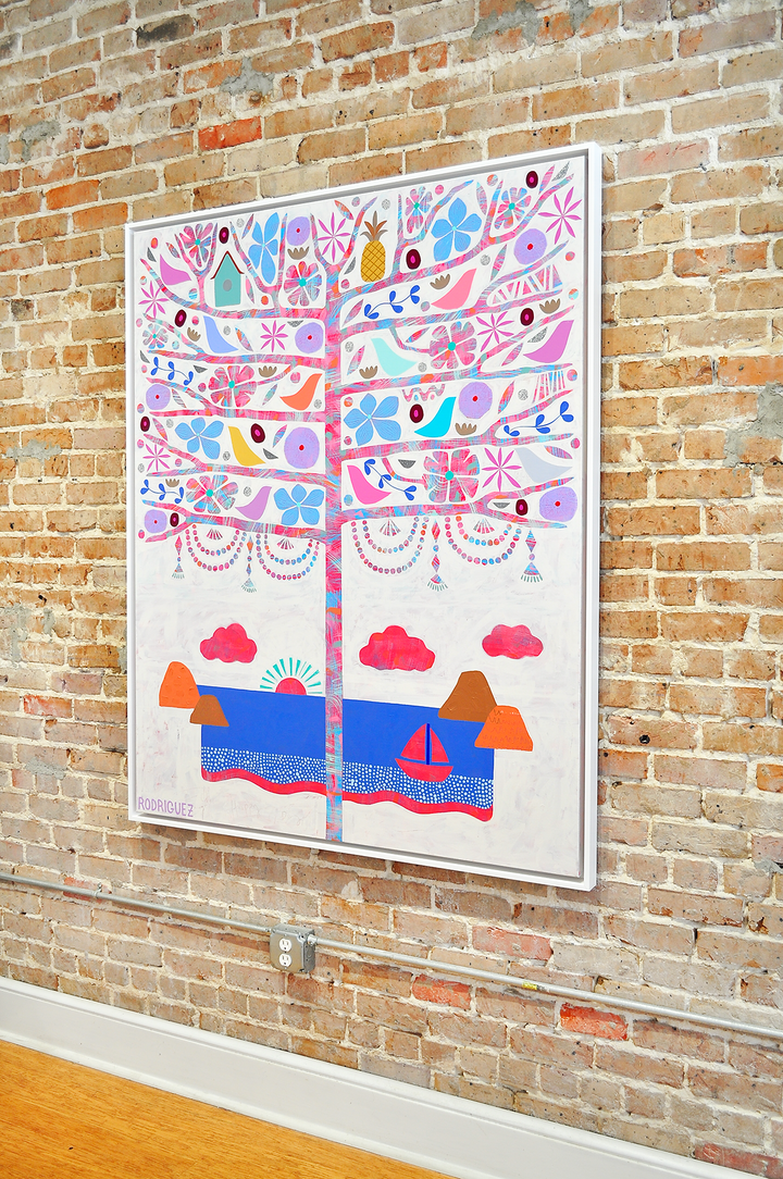 Oh Happy Day - Framed 62x50 on Canvas (Inquire)
