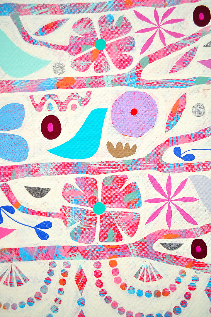 Oh Happy Day - Framed 62x50 on Canvas (Inquire)