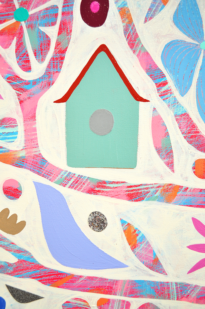 Oh Happy Day - Framed 62x50 on Canvas (Inquire)