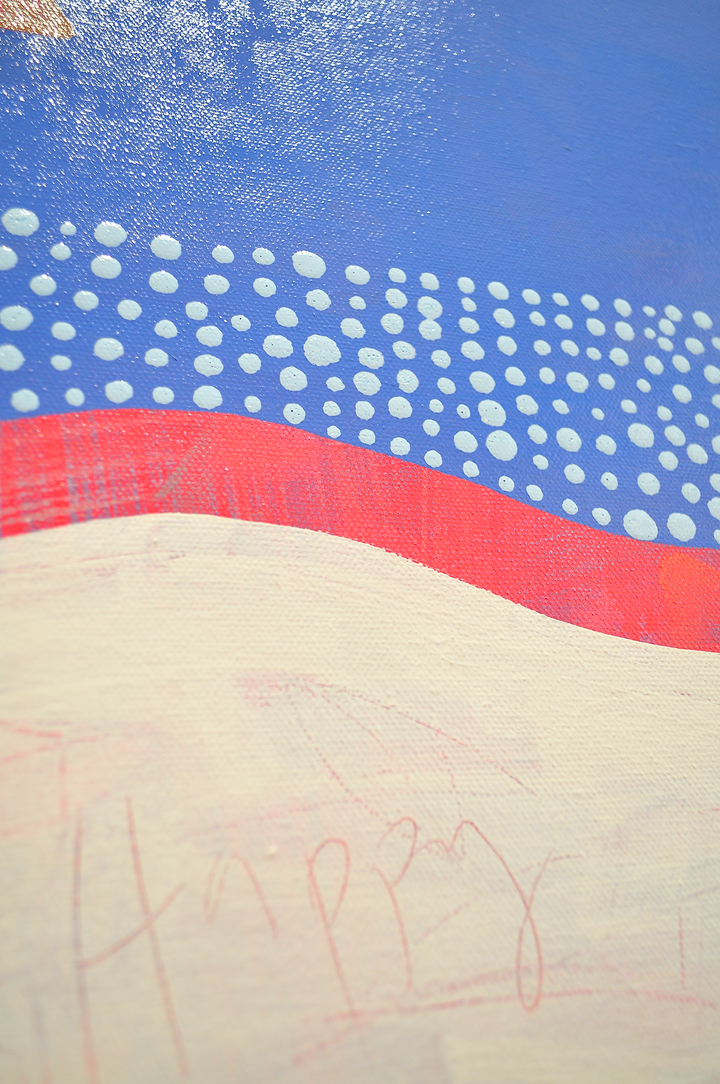 Oh Happy Day - Framed 62x50 on Canvas (Inquire)