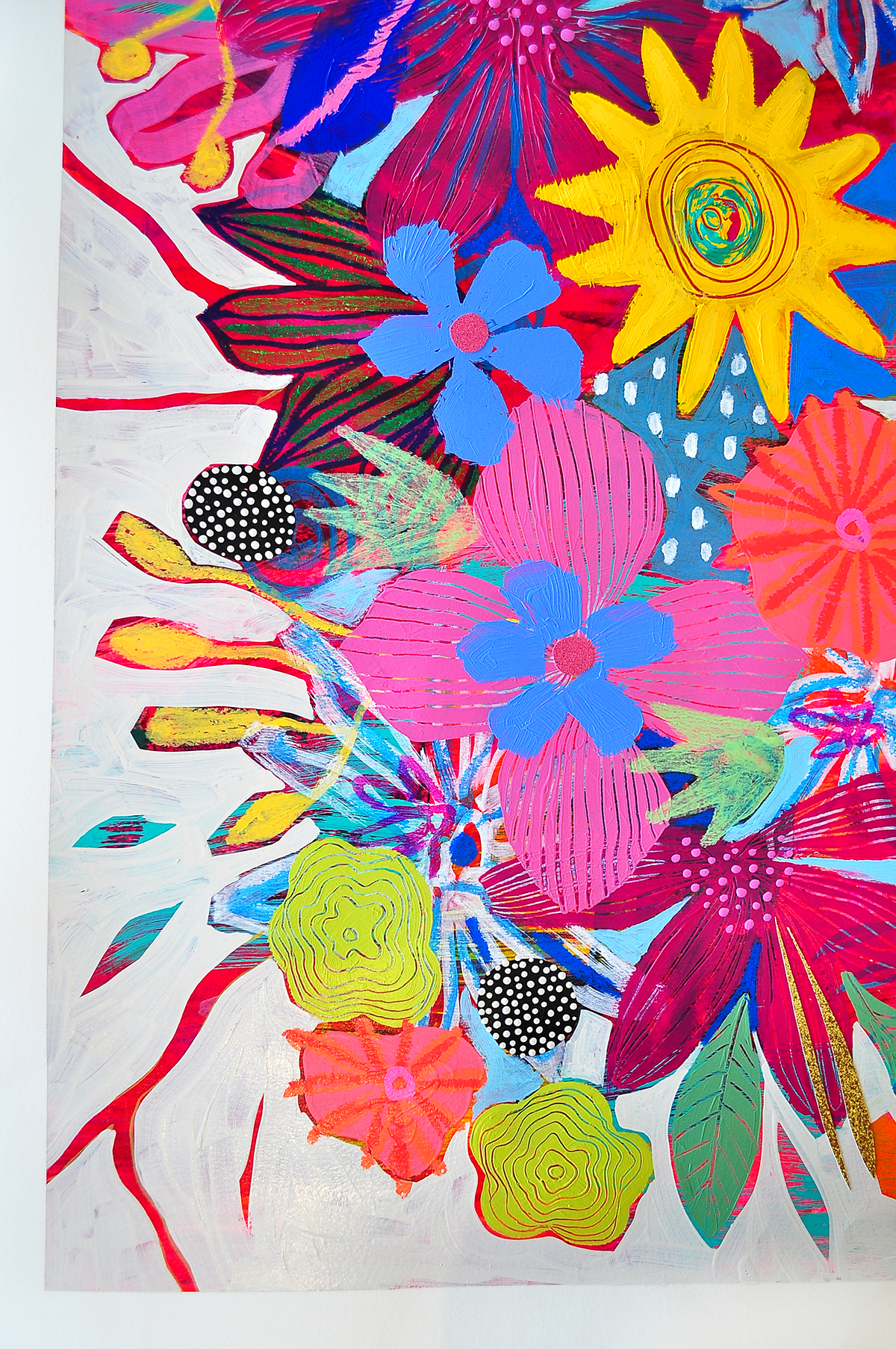 Bouquet Floral Study - 30x42 ON PAPER