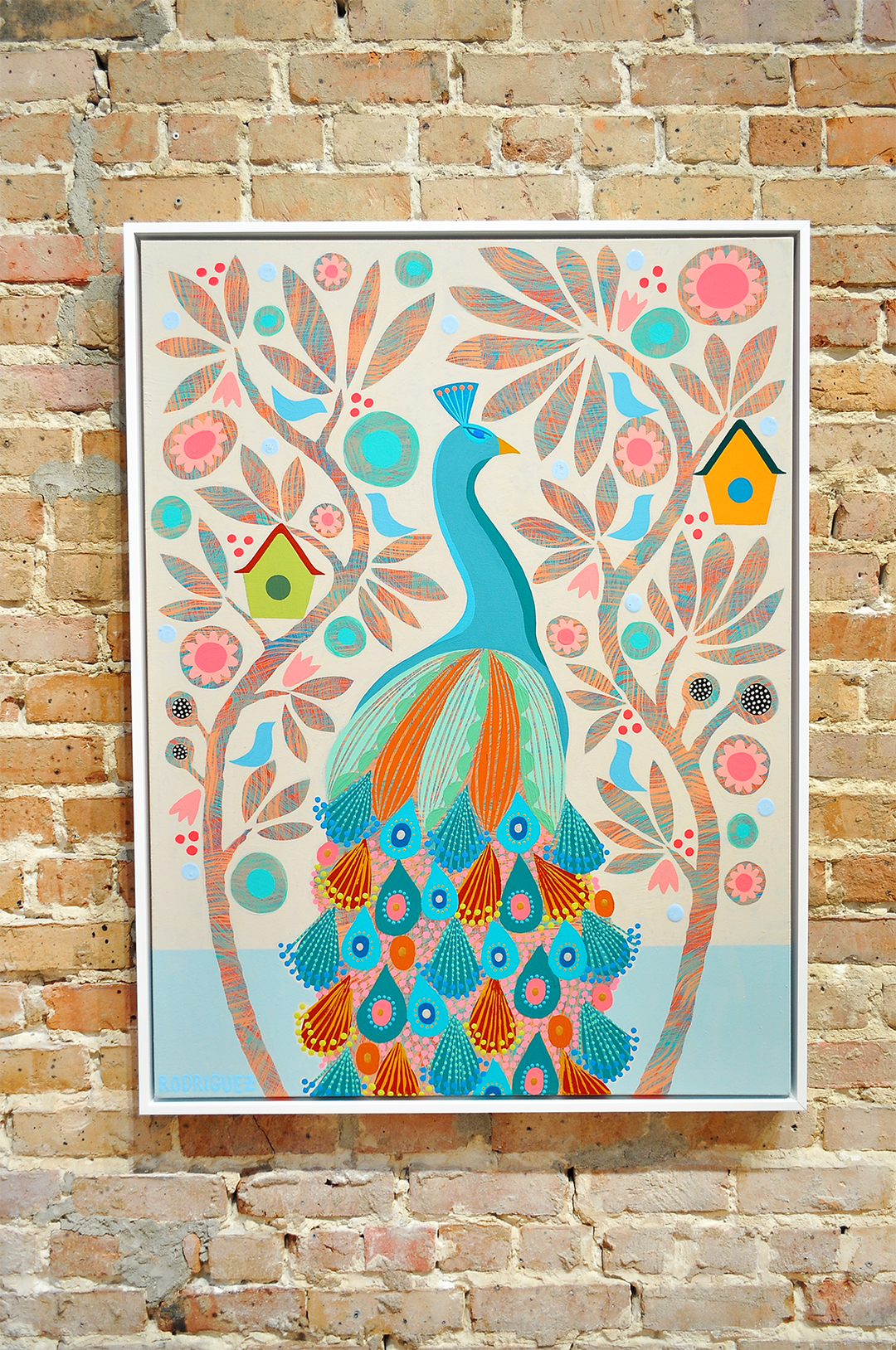 Delphine - Framed 31.5x41.5 on Canvas *NEW*