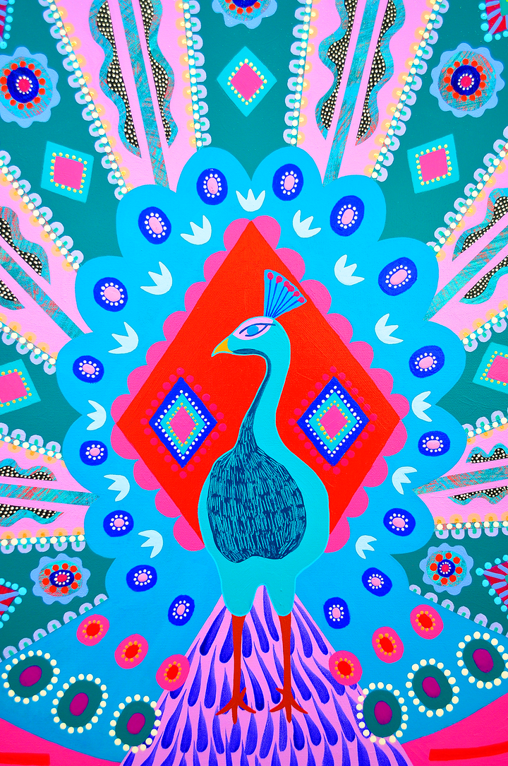 Hidden Jewel - Framed 37.5x37.5 on Canvas [AR]