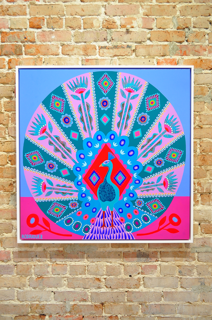 Hidden Jewel - Framed 37.5x37.5 on Canvas [AR]