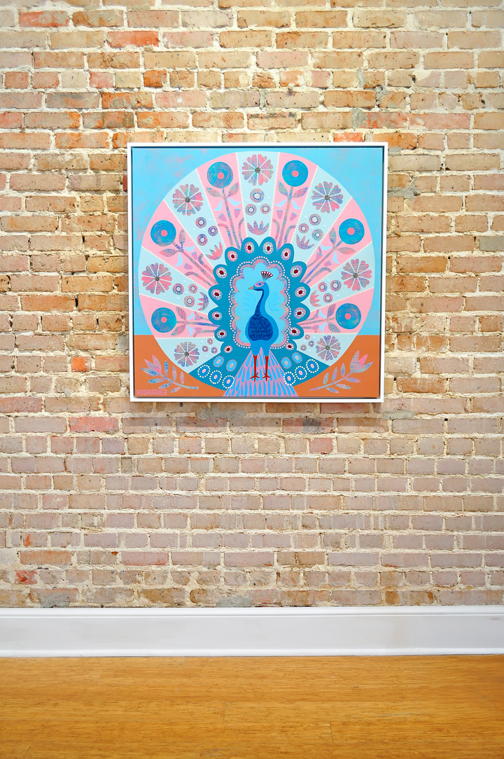Grace Is Enough - Framed 37.5x37.5 on Canvas