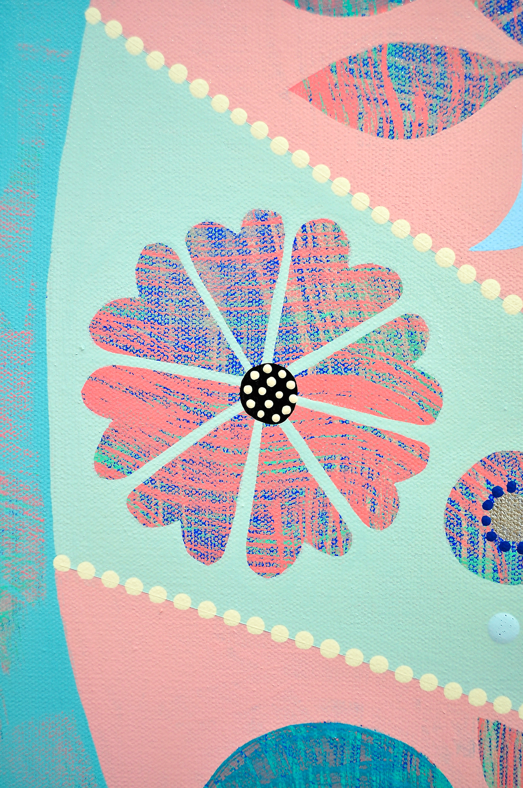 Grace Is Enough - Framed 37.5x37.5 on Canvas