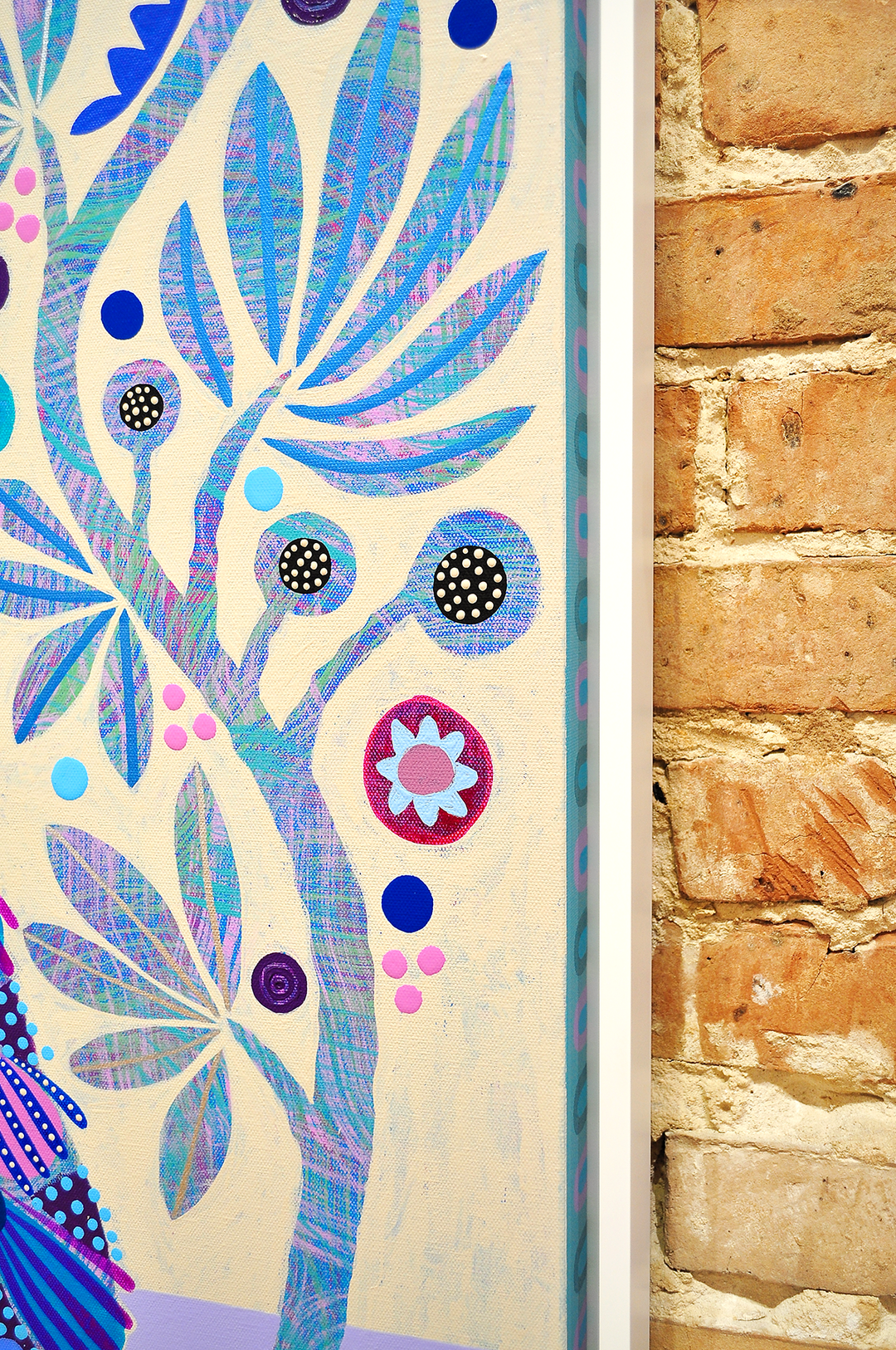 Silver Lining - Framed 31.5x41.5 on Canvas