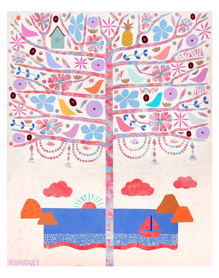 OH, HAPPY DAY PRINT *NEW*