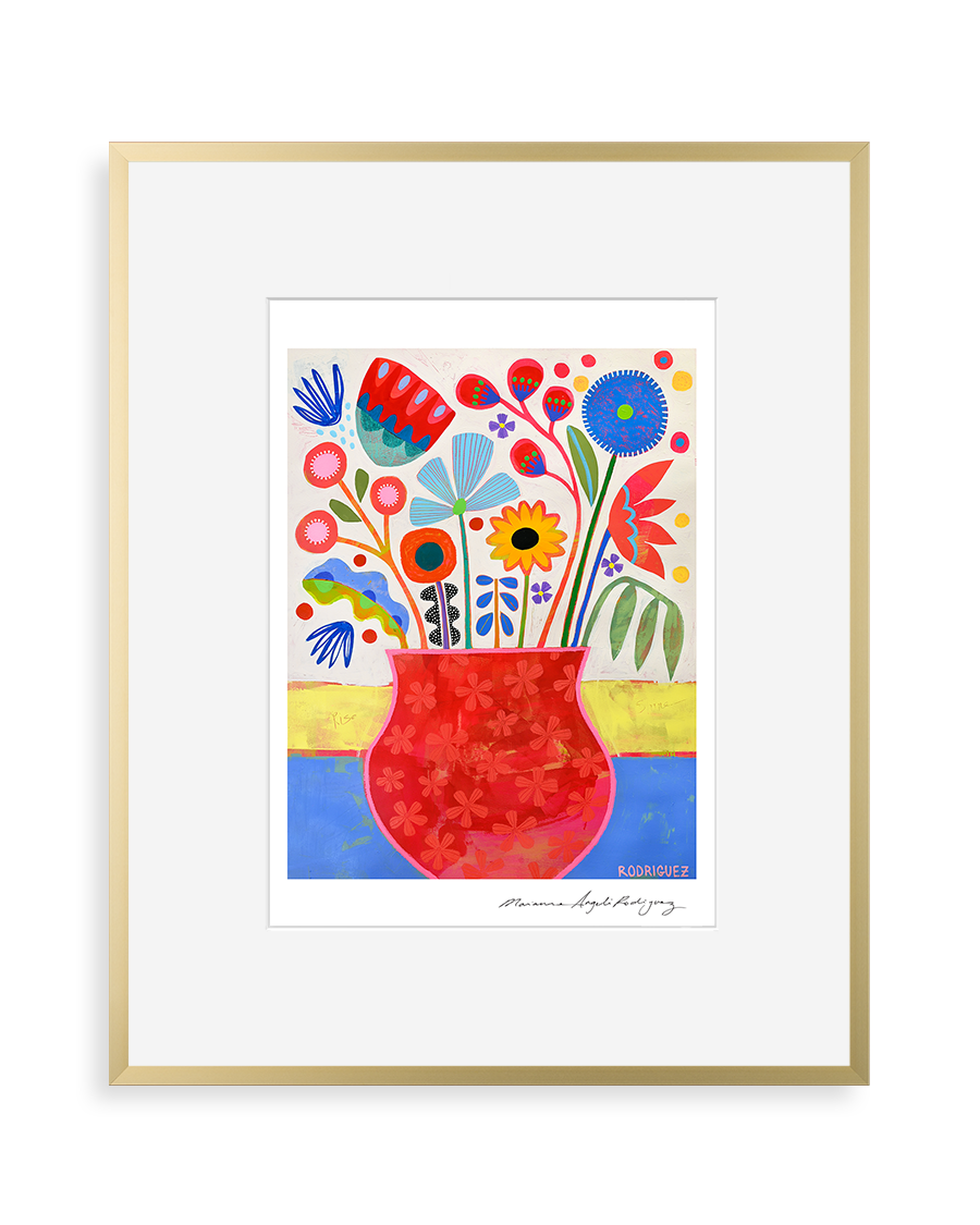 *New* FLOWER VASE STUDY 2 PRINT