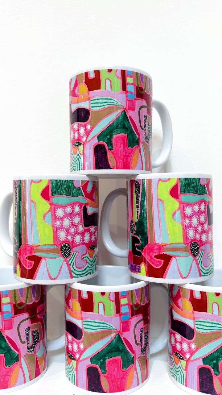 Vibrant Art Mug