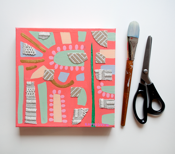 ODETTE - 10x10 ON CANVAS