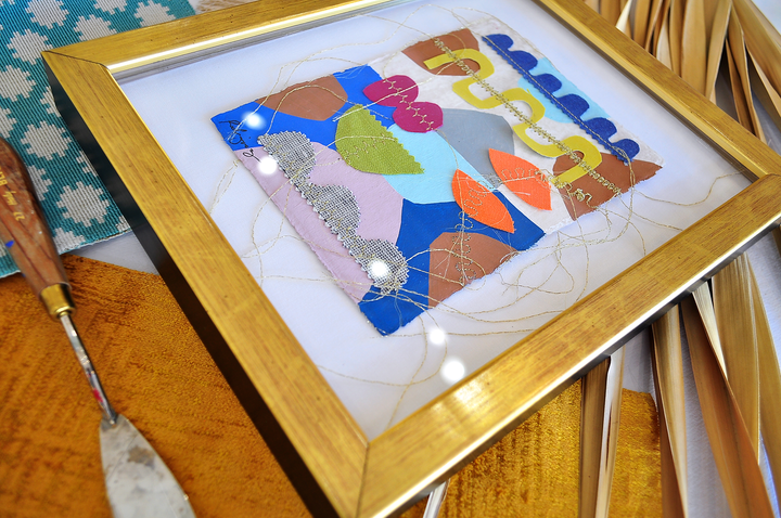 Studio Study 1 - 9x11 Framed Mixed Media on Paper