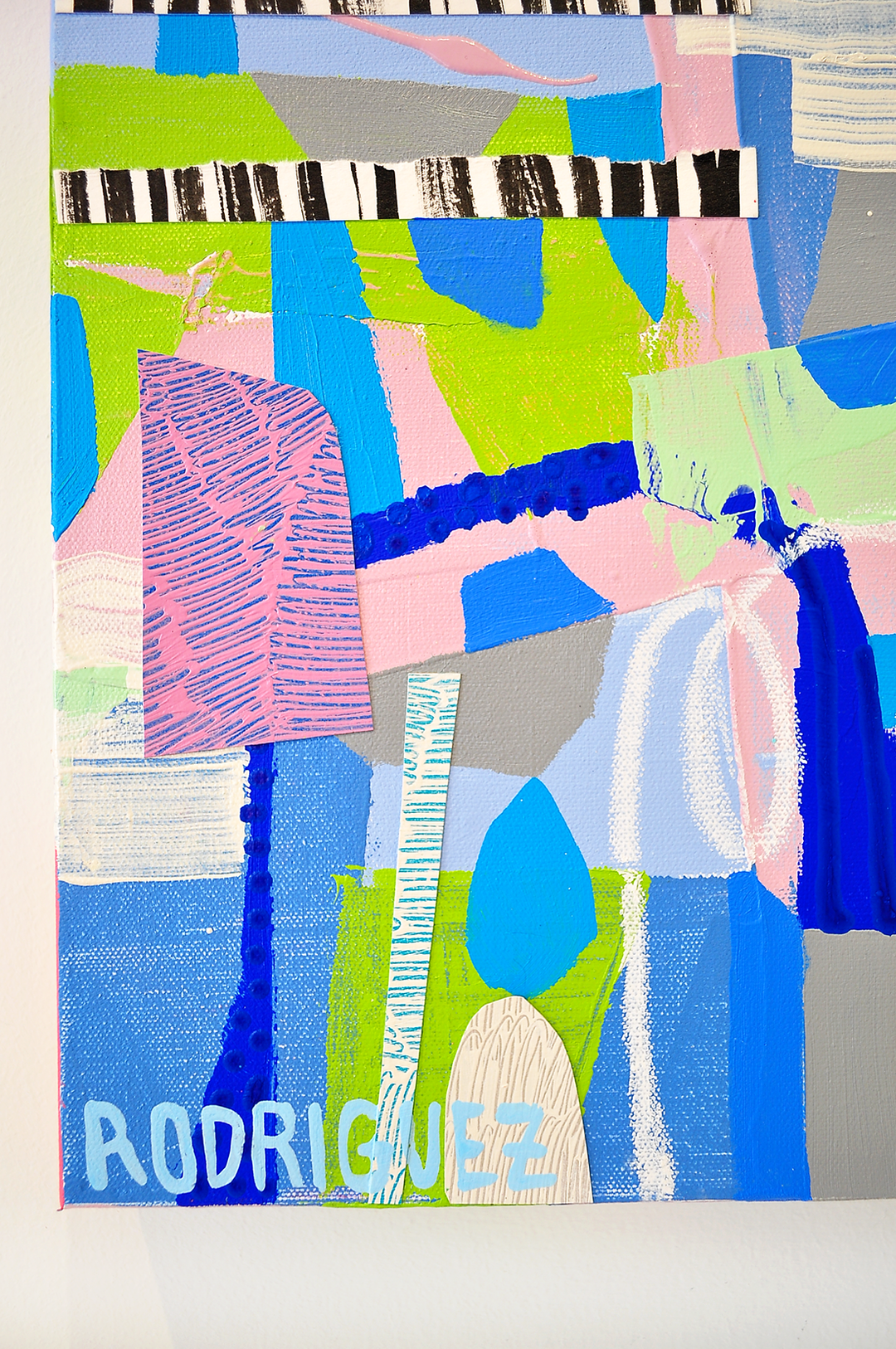 Here We Go Again - 20x20 Mixed Media on Canvas