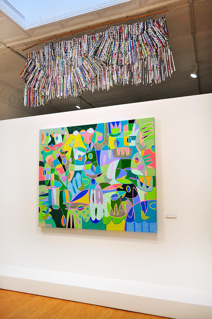 Enjoying The Passage of Time - 72x60 on Canvas