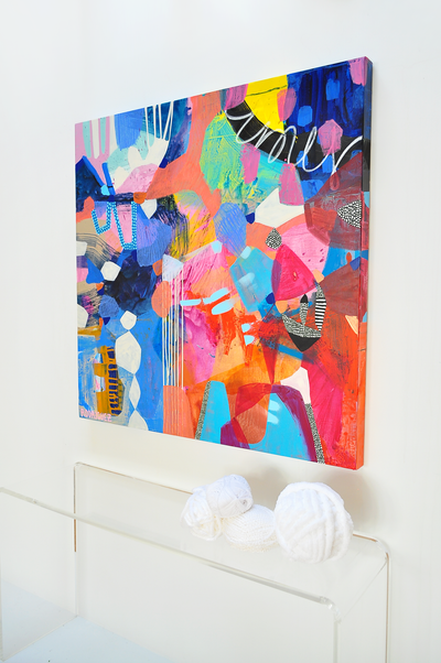 Bright Idea - 48x48 on Canvas - Daydream Collection