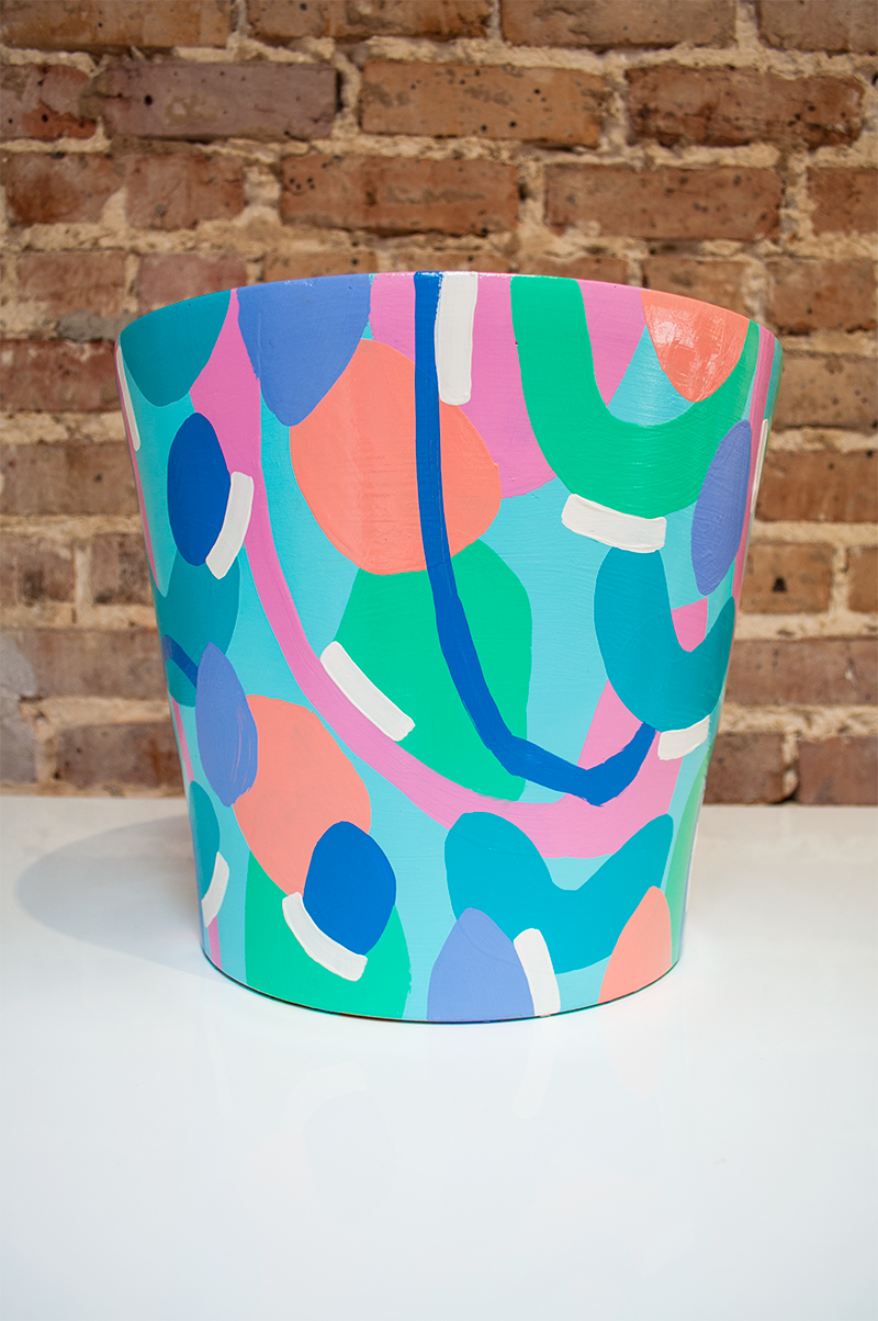 5 CONFETTI - Extra Large ABSTRACT PLANTER