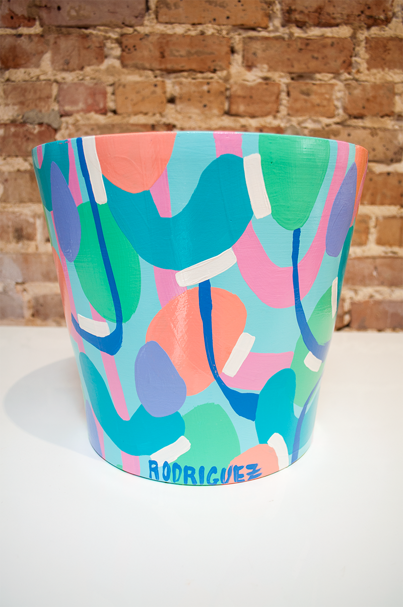 5 CONFETTI - Extra Large ABSTRACT PLANTER