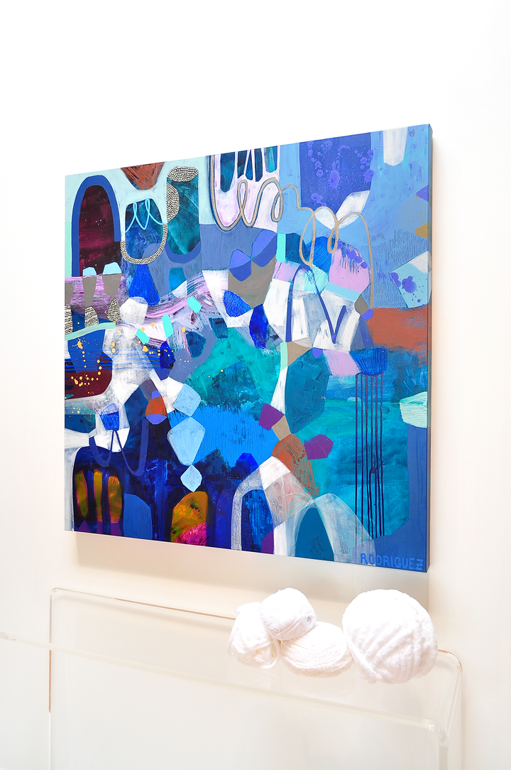 Dream A Little Dream Of Me - 48x48 on Canvas