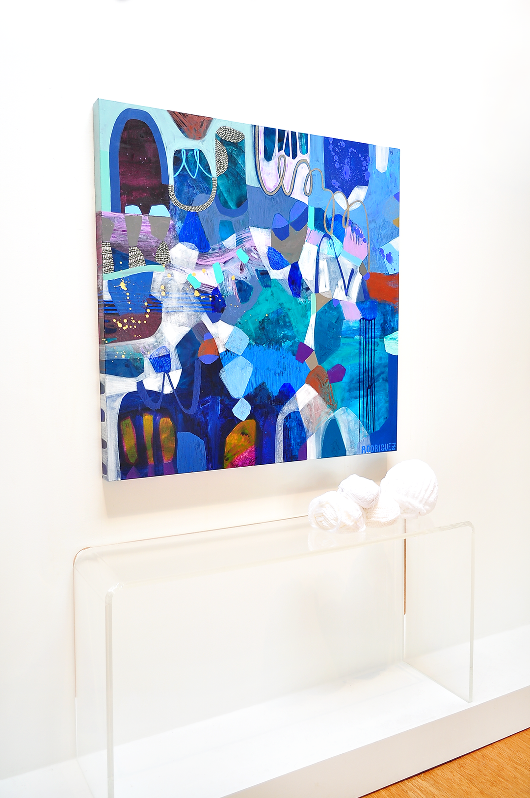 Dream A Little Dream Of Me - 48x48 on Canvas