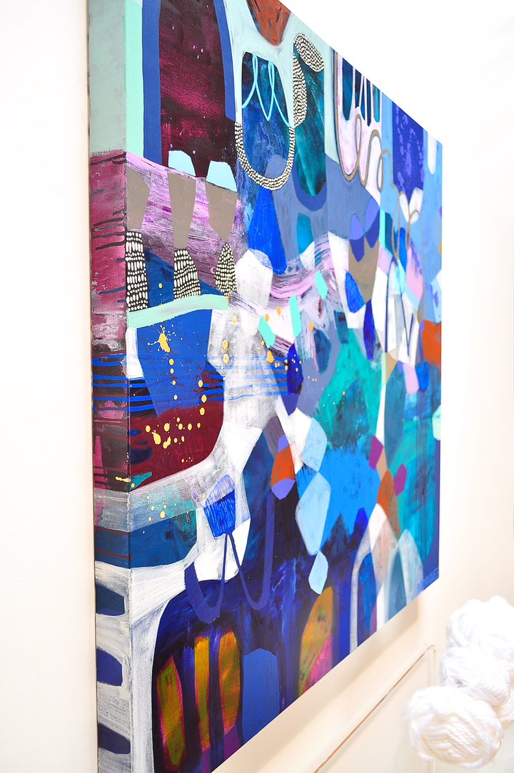 Dream A Little Dream Of Me - 48x48 on Canvas